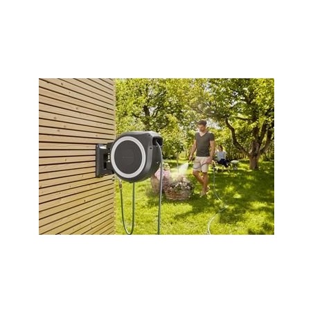 Portamangueras  de pared rollup xl (white) 35 m