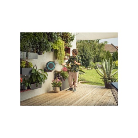 Portamangueras automatico rollup 15mts 18600-20 gardena
