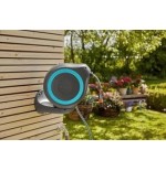 Caja para manguera de pared gardena rollup m (turquesa) 20 m