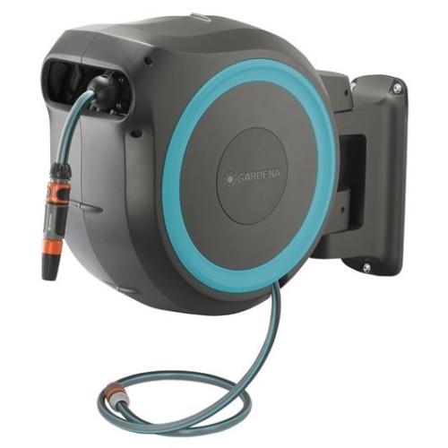 Portamangueras automatico rollup 25mts gardena