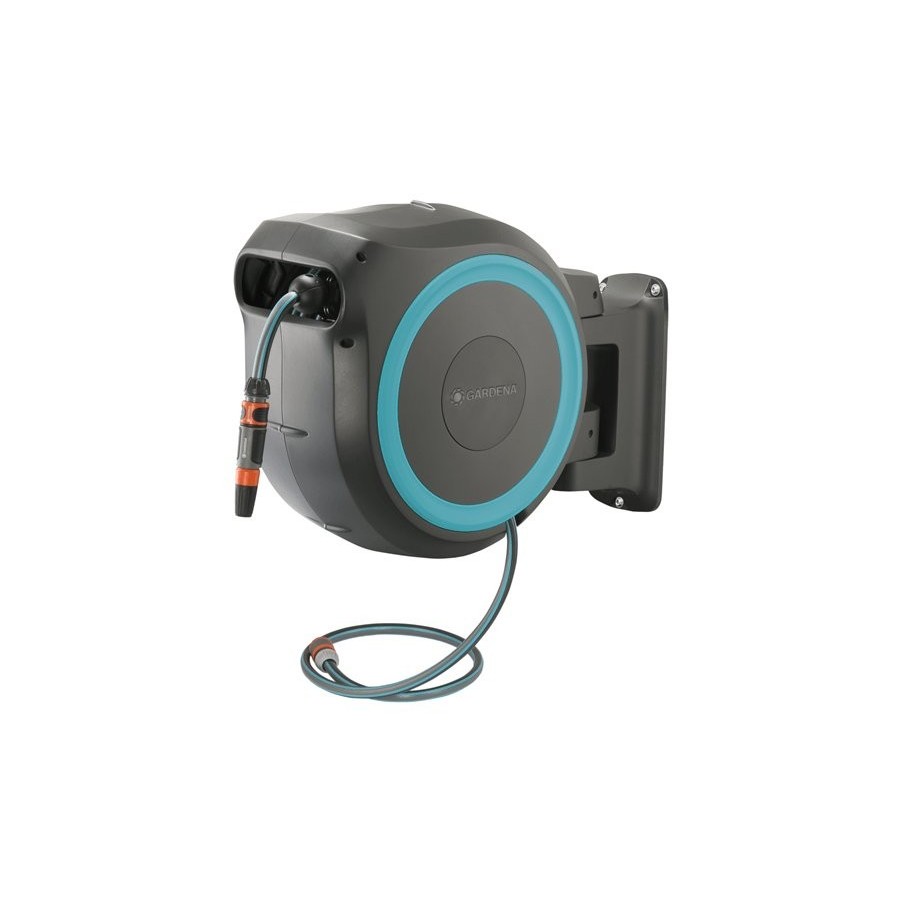 Portamangueras automatico rollup 25mts gardena
