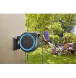 Portamangueras automatico rollup 25mts gardena