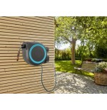 Portamangueras automatico rollup 25mts gardena