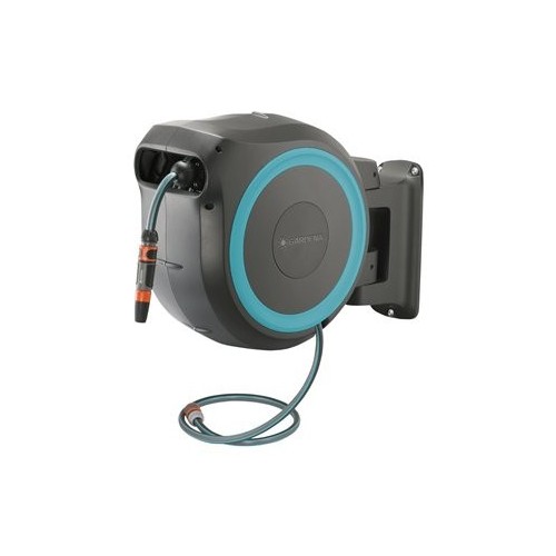 Portamangueras automatico rollup l (turquoise) 30 m