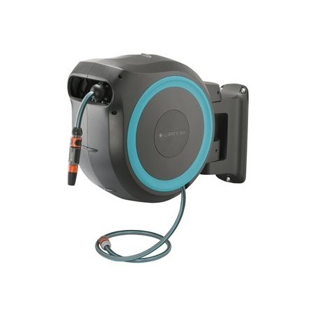 Portamangueras automatico rollup l (turquoise) 30 m