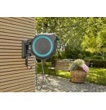 Portamangueras automatico rollup l (turquoise) 30 m