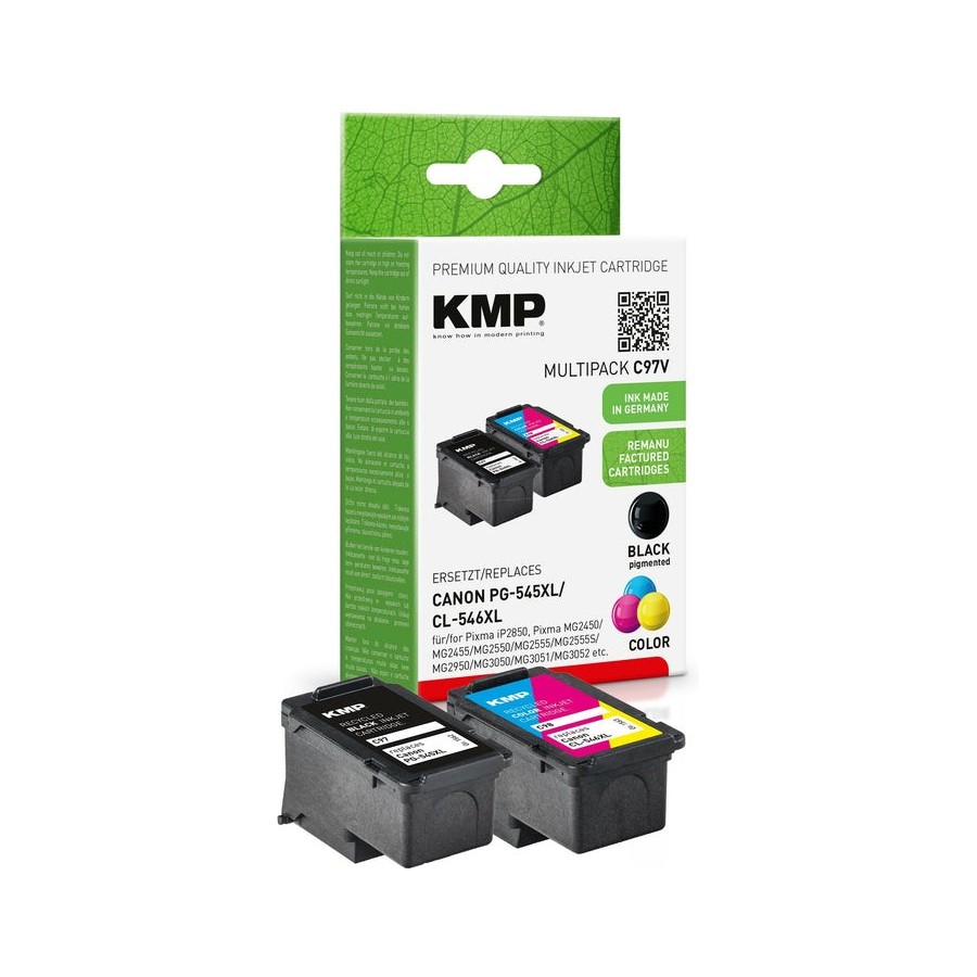 Kmp c97v multipack bk/color comp. w. canon pg-545/cl-546 xl