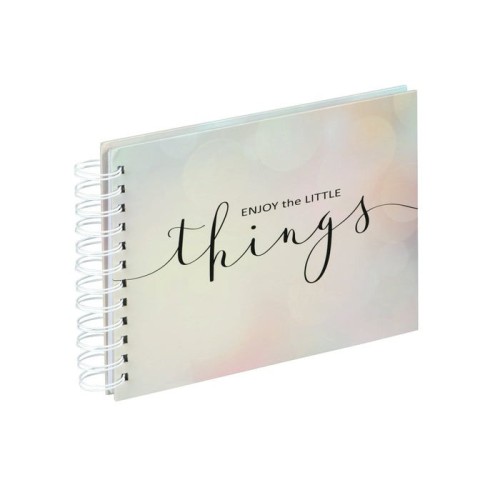 Hama letterings enjoy spiral 28x17 50 paginas blancas 3890