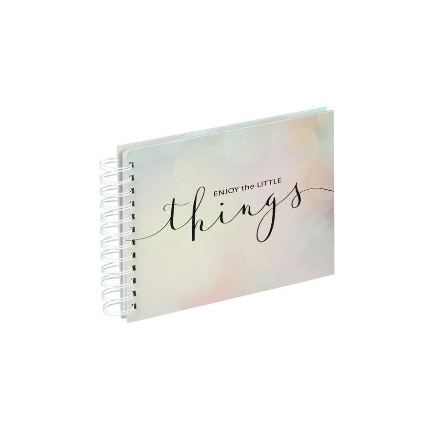 Hama letterings enjoy spiral 28x17 50 paginas blancas 3890