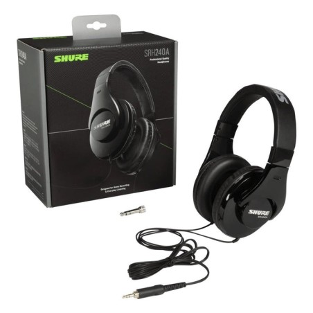 Shure srh240a-bk-efs negro