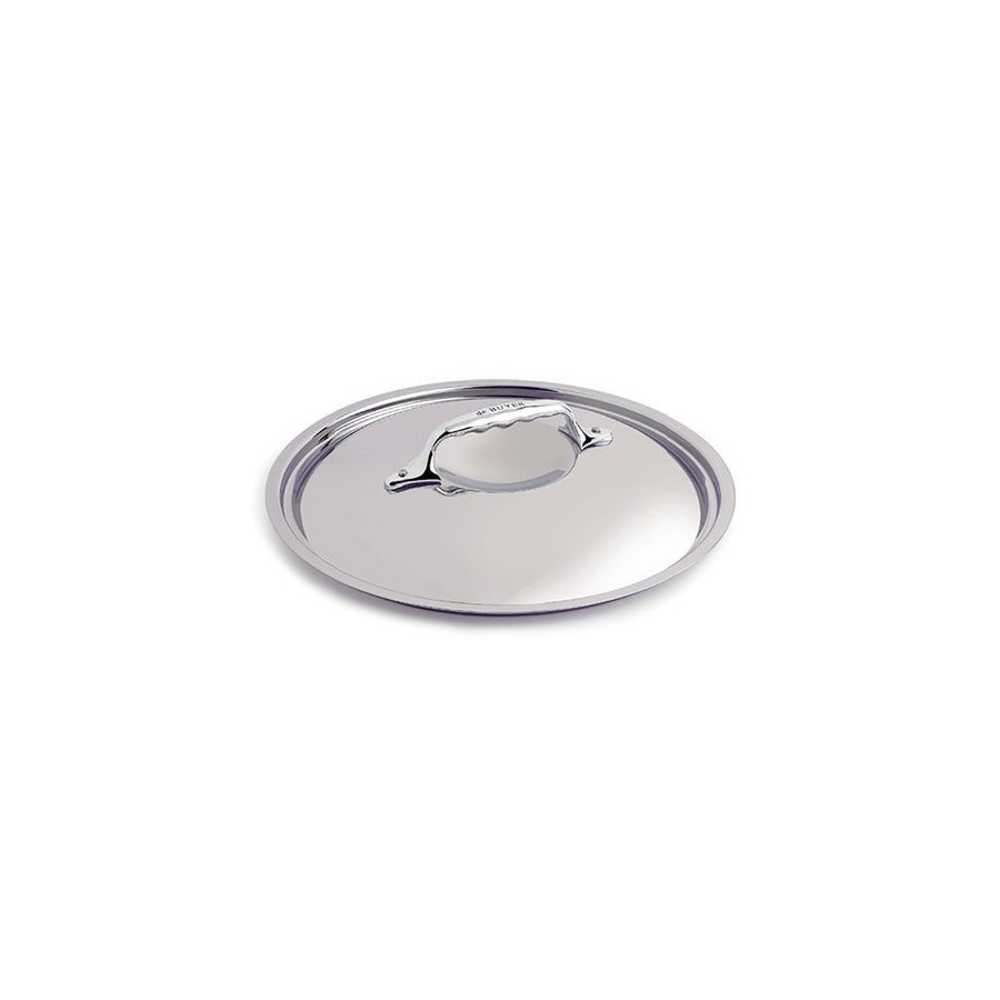 De buyer 3709.18 tapa alrededor acero inoxidable