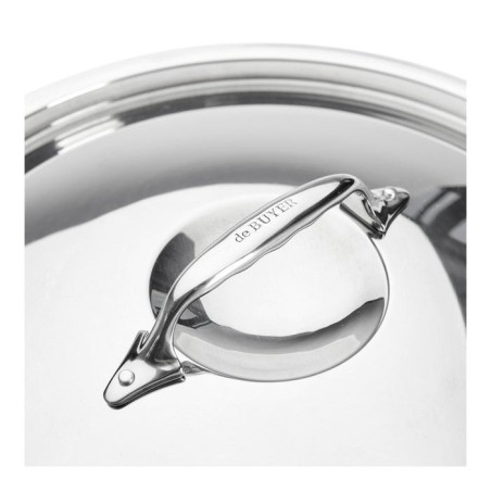 De buyer 3709.20n tapa alrededor acero inoxidable