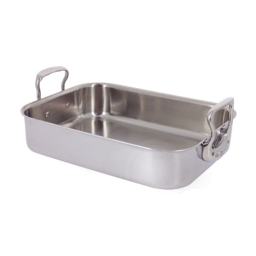De buyer affinity casserole stainless steel 35x25 cm