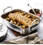 De buyer affinity casserole stainless steel 35x25 cm