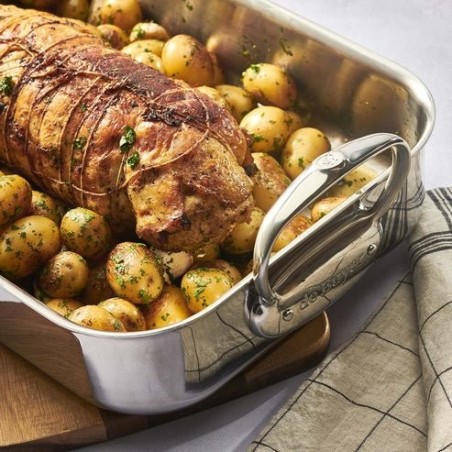 De buyer affinity casserole stainless steel 35x25 cm