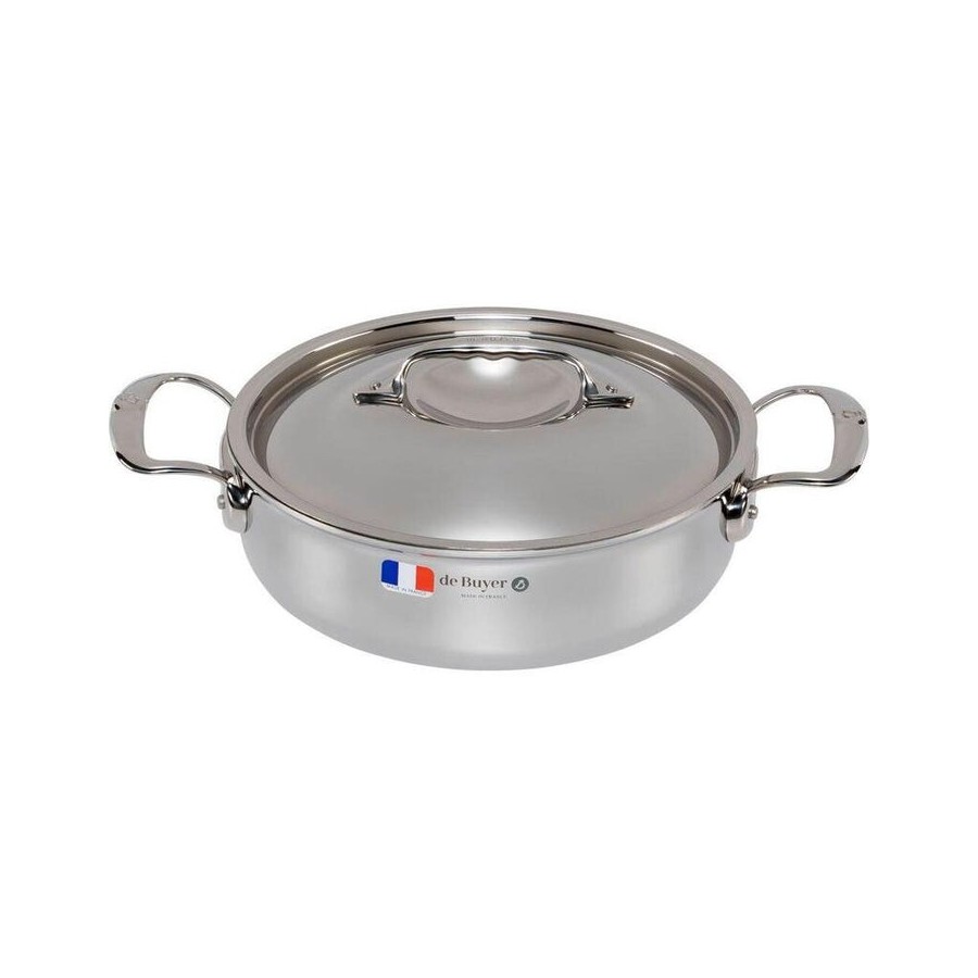 De buyer affinity saucepot bajo con tapa 24 cm