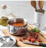 Cacerola affinity de buyer acero inoxidable con tapa 16 cm