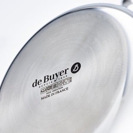 Cacerola de buyer affinity acero inoxidable con tapa 20 cm