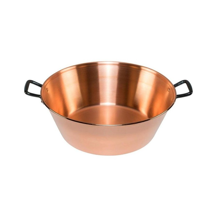 De buyer incivre jam pot cobre liso 38cm 9 litros