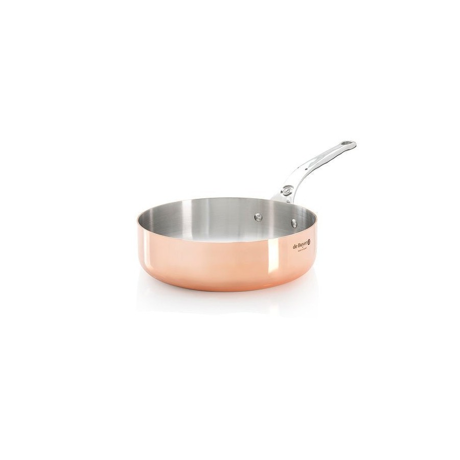 De buyer prima matera saut  pan cobre/acero. 20cm recto ind.