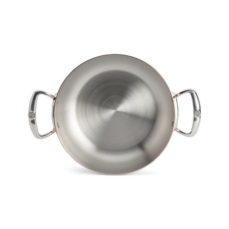 De buyer prima matera saucepot copper/steel 28cm curved induct.cacerola