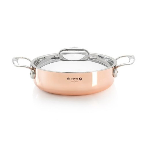 De buyer prima matera saucepot cobre/acero baja induccion 20cm