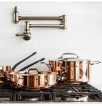 De buyer prima matera saucepot copper/steel 24 cm induction cacerola