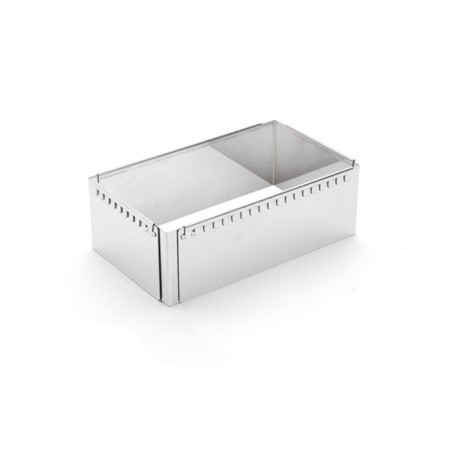 De buyer patisserie frame acero ajustable cuadrado 21-40 cm