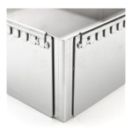 De buyer patisserie frame acero ajustable cuadrado 21-40 cm
