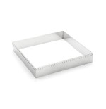 De buyer patisserie frame acero ajustable 30-57 cm cuadrado