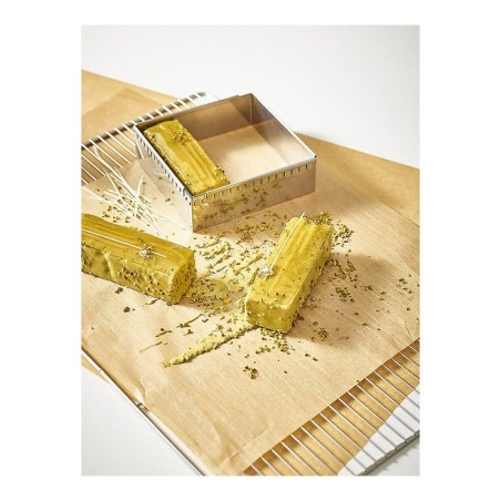 De buyer patisserie frame acero ajustable 30-57 cm cuadrado