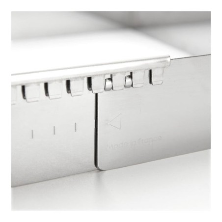 De buyer patisserie frame acero ajustable 30-57 cm cuadrado