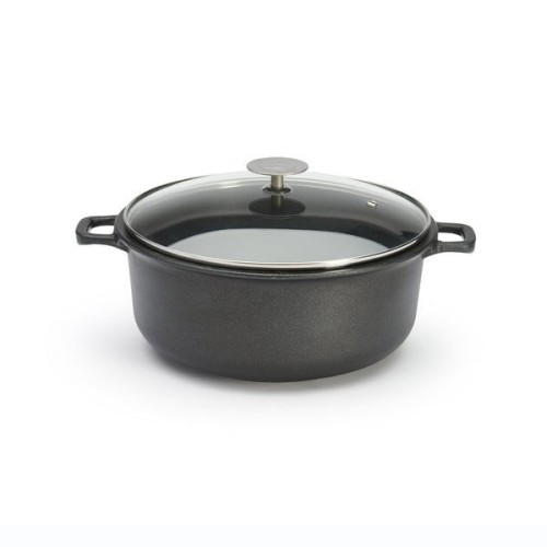 De buyer choc extreme saucepot con tapa de cristal induccion 24cm