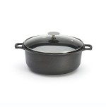 De buyer choc extreme saucepot con tapa de cristal induccion 24cm