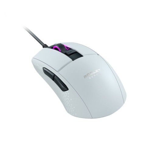 Raton para juegos roccat burst core blanco rgb