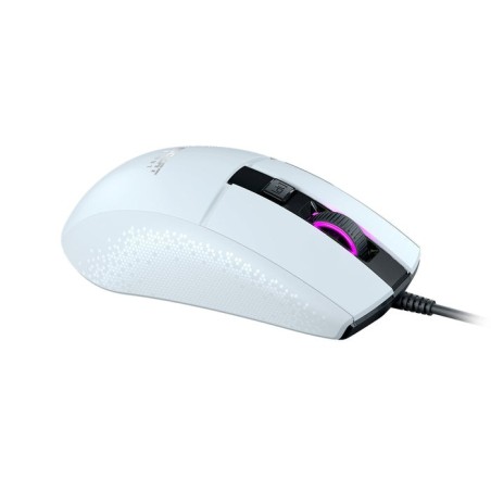 Raton para juegos roccat burst core blanco rgb