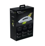 Raton para juegos roccat burst core blanco rgb