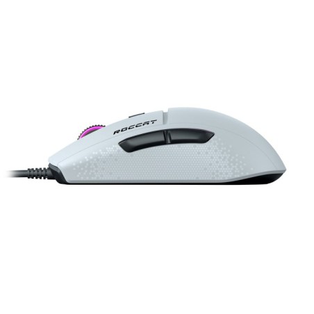 Raton para juegos roccat burst core blanco rgb
