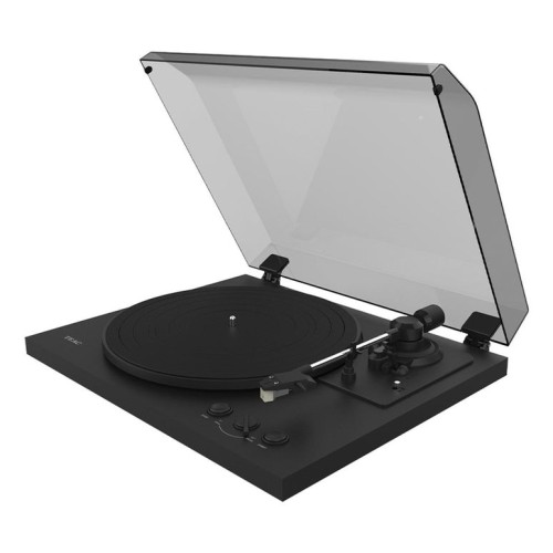 Teac tn-175-b tocadiscos de tracción por correa negro