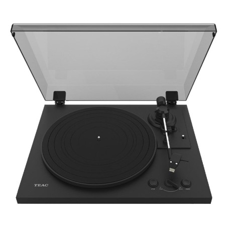 Teac tn-175-b tocadiscos de tracción por correa negro