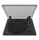 Teac tn-175-b tocadiscos de tracción por correa negro