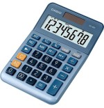 Casio calculadora de oficina sobremesa azul ms-80e