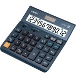 Casio calculadora de oficina sobremesa negro 12 dígitos dh-12et