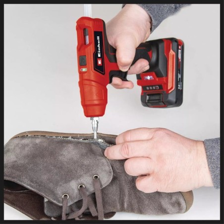Einhell pistola termoadhesiva inalámbrica te-cg 18 li - solo, 18 voltios 4522200