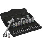 Wera 8100 sa 10 zyklop metal-knarrensatz, zöllig, 1/4", werkzeug-set 05004020001