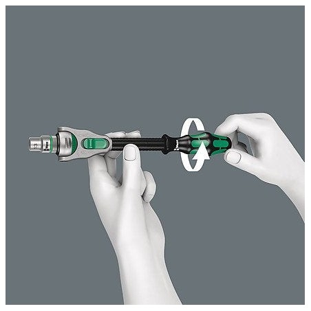 Juego de carraca wera  8100 sa 4 zyklop speed, imperial, 1/4