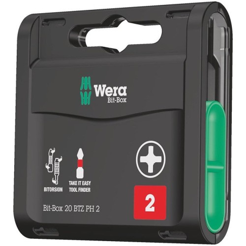 Wera bit-box 20 btz ph