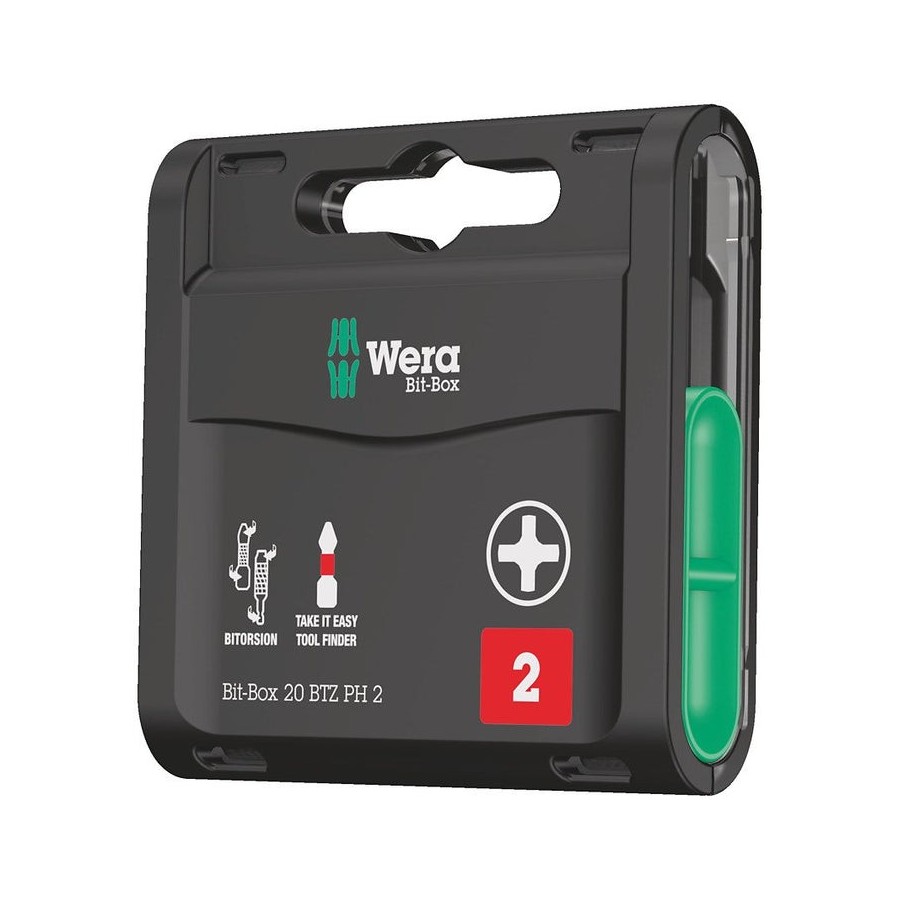 Wera bit-box 20 btz ph