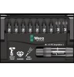 Wera bit-check 10 pz impaktor 1, 1/4", 10-teilig, bit-satz 05057684001
