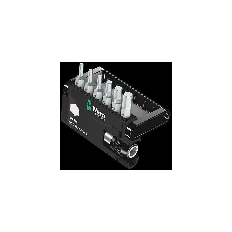 Wera bit-check 7 hex-plus 1
